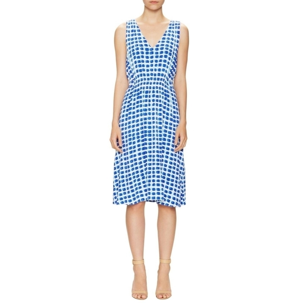 Kate Spade Island Stamp Tie Back Dress